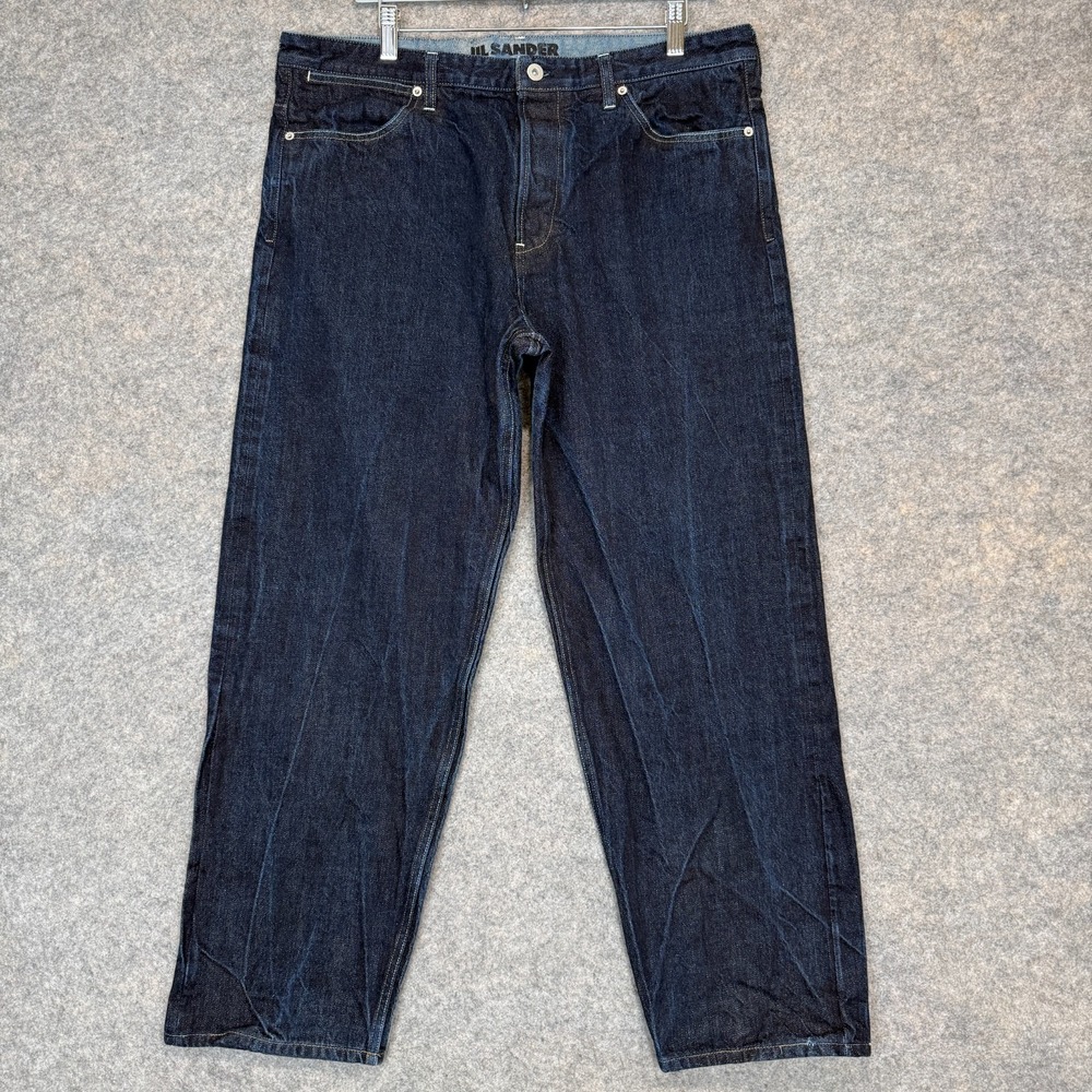 Jil Sander Japanese‎ Selvedge Raw Denim Standard Jeans Mens 36 Designer Japan
